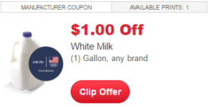 Hopster: $1 Off White Milk 1 Gallon (Any Brand) Coupon!