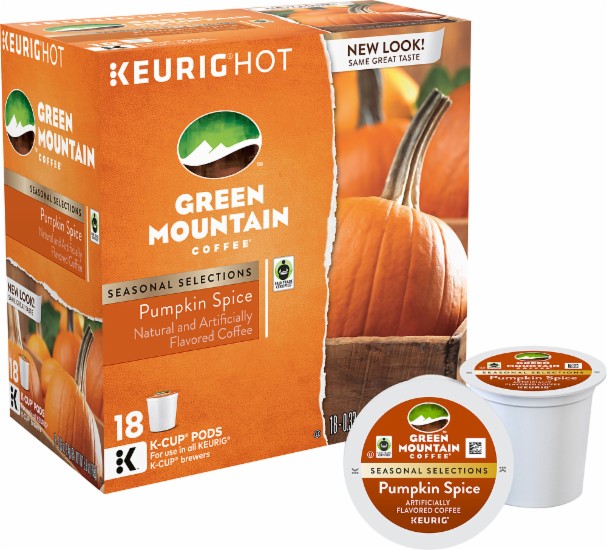 Keurig Green Mountain Pumpkin Spice K-Cups 18-Pack ONLY $5.99!!