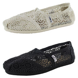 Toms Womens Classic Crochet Slip On – Just $38.99! Free shipping!