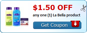 High Value Coupon – Print NOW! Save $1.50 Off Any La Bella Product! La Bella Styling Gel Only $.34 at Taget!