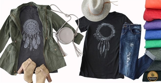 CUTE Dream Catcher Tees – 4 Styles – Just $13.99!
