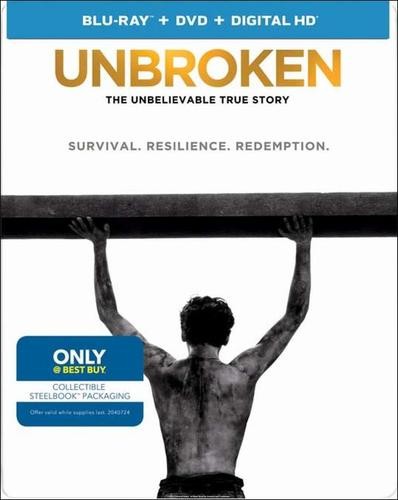 Unbroken Blu-ray/DVD Steelbook – Just $5.99!