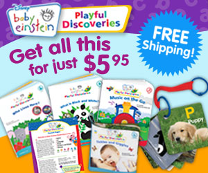 FREE Baby Einstein Bundle Still Available! Just Pay $4.99 Shipping!