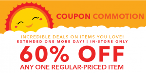 JoAnn Fabric & Craft: 60% Off In Store (Today Only 8/21) Or 40% Off Any Regular Priced Item Online JoAnn Fabric & Craft: 60% Off In Store (Today Only 8/21) Or 40% Off Any Regular Priced Item Online