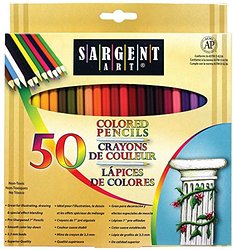 Sargent Art Colored Pencils, Pack of 50 – Just $8.65!