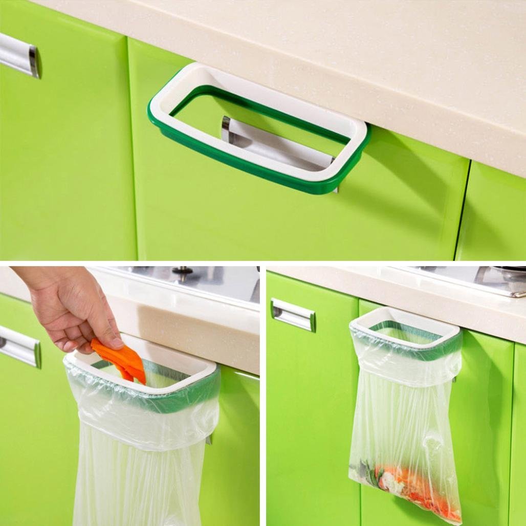 Hanging Kitchen Cabinet Garbage Bag Stand JUST $3.13 SHIPPED!!
