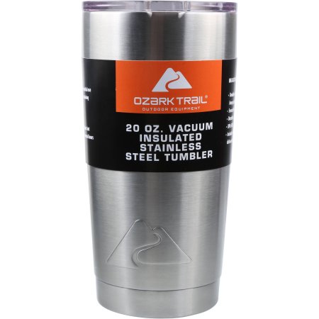 Ozark Trail 20-Ounce Double-Wall, Vacuum-Sealed Tumbler – Just $7.74!