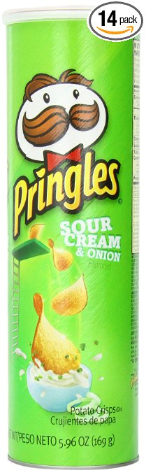 Pringles Sour Cream and Onion Super Stack, 5.96 Ounce – Pack of 14 – Just