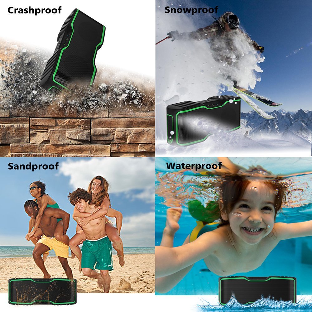 URPOWER IPX7 Waterproof Bluetooth Speaker ONLY $29.99!! (Reg $99.99)