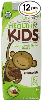 Orgain Healthy Kids Organic Chocolate Nutritional Shakes, 12 Pack—$14.94 Shipped!