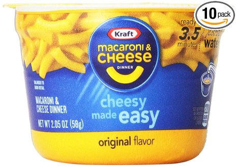 Kraft Easy Mac Cups 10-pack Only $6.23!! Only 62¢ Per Cup!