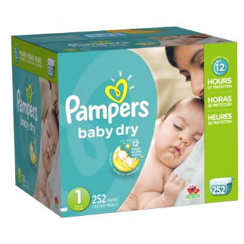 STOCK UP!! Pampers Baby Dry Diapers From Just 12¢ per Diaper! Economy Packs Only $29.27!!
