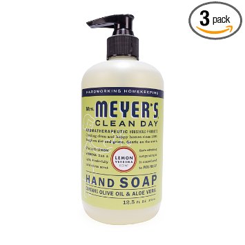 Mrs. Meyer’s Lemon Verbana Hand Soap 3-pack Only $7.18 or $2.39 Each!! Compare to $4.00!!