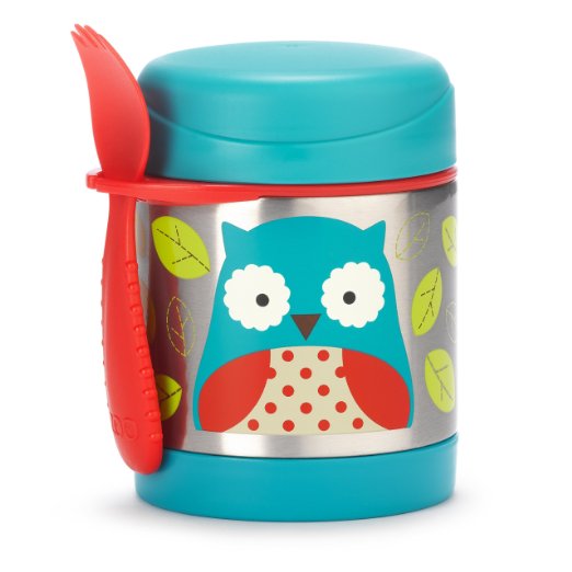 Skip Hop Zoo Insulated Food Jar – Owl Print – Just $10.80!