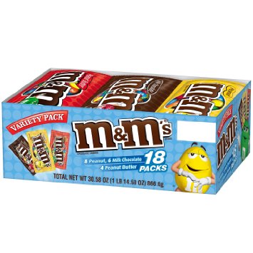 M&M’s Candy 18-pack Only $10.43!