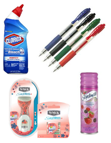 Lots MORE New Printable Coupons for Pilot Pens, Clorox, and Schick!