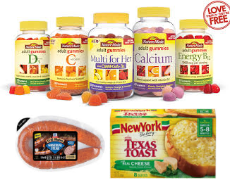 Coupons: Nature Made, McCormick, and New York Bakery