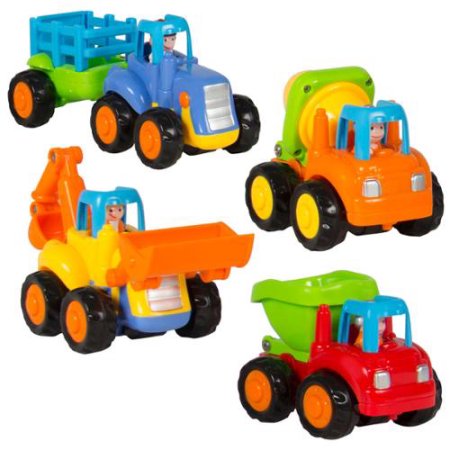 Set of 4 Push and Go Friction Powered Toy Vehicles Only $14.94 SHIPPED! Highly Rated!