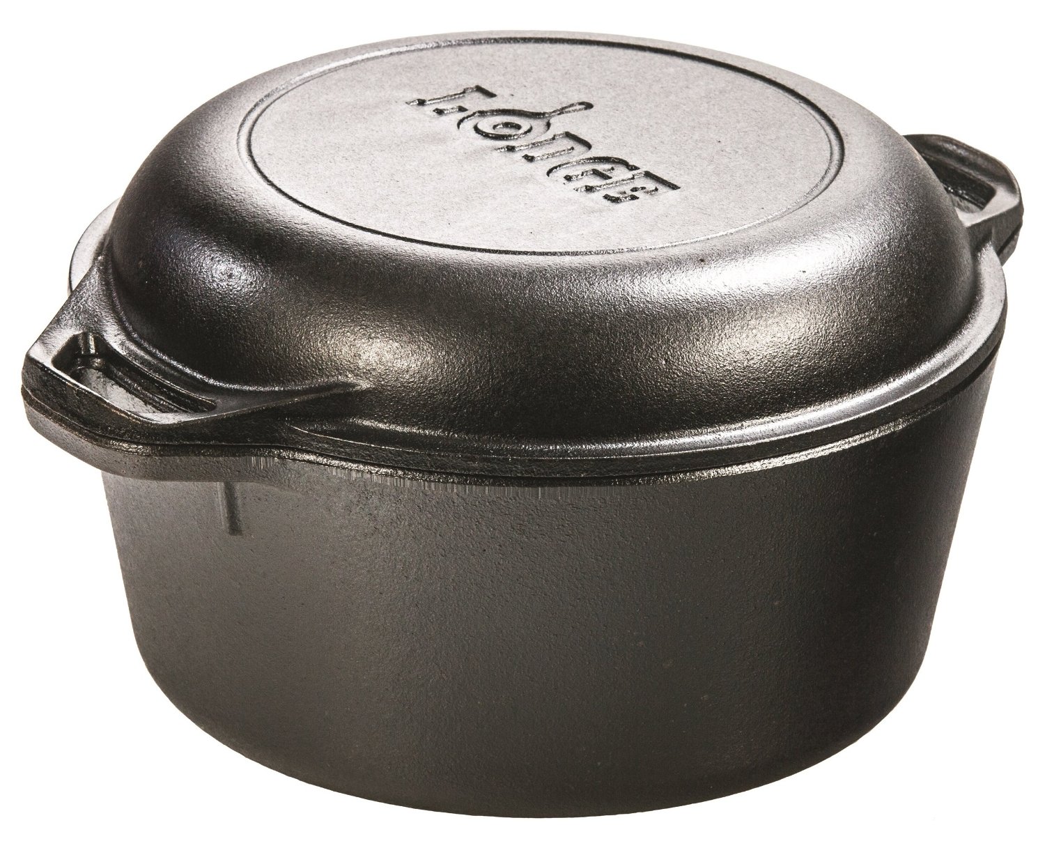 Lodge Double Dutch Oven and Casserole with Skillet Cover, 5-Quart – Just $31.49!