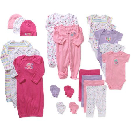 Garanimals Newborn Baby 21-pc Layette Set Only $25.00!! Available for Girls, Boys, or Unisex!
