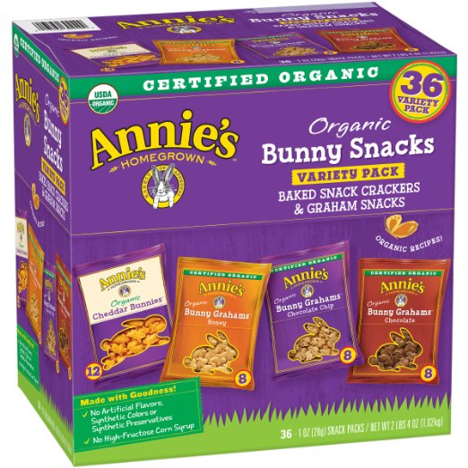 Annie’s Bunny Snacks – 36 Pack – Just $12.55!