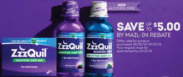 CVS: FREE ZzzQuil After Rebate and Coupon!