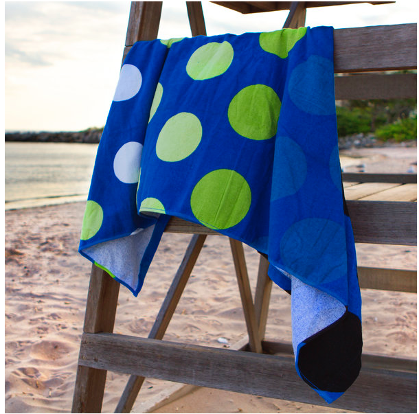 4-Pack 30″x 60″ Polka Dot Beach Towels Only $20.99 Shipped! (Reg. $39.99)  That’s only $5.24 each!