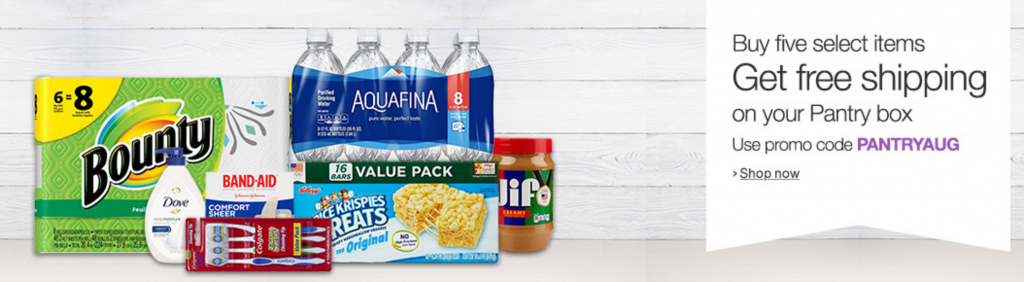 Amazon Prime Pantry: Buy ANY 5 Qualifying Items and Score FREE Shipping! ($5.99 Savings)