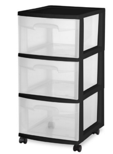 RUN! 2-Pack Sterilite 3 Drawer Cart Just $17.96!