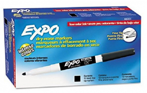 12-Count Expo Fine Tip Dry Erase Markers Just $5.50! Perfect For Back-To-School!