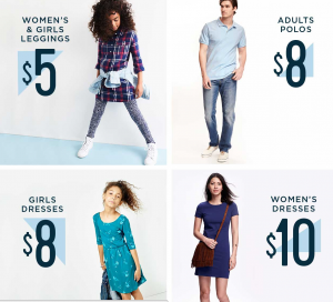 Big Back-To-School Deals At Old Navy Online & In-Store Today Only (8/6)! $5.00 Leggings, 50% off Uniforms & More!