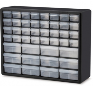Akro-Mils Hardware and Craft Cabinet In Black Just $22.97!