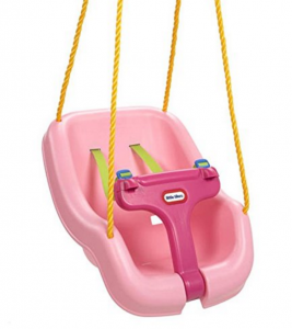 Little Tikes 2-in-1 Snug ‘n Secure Swing In Pink $17.97!