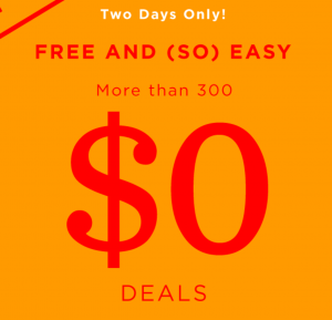 Tanga’s FREE Sale Is Going On Now! Over 300 FREE Deals Just Pay Shipping!