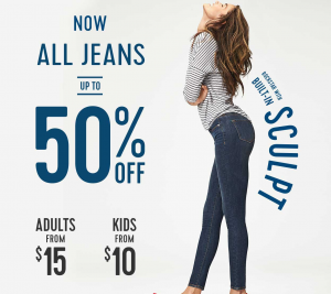 All Jeans Up To 50% Off At Old Navy & The Uniform Sale Is Still Going Strong!