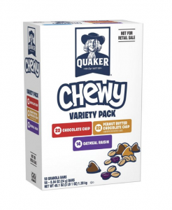 Quaker Chewy Granola Bars Variety Pack, 58 Count Just $10.84 Shipped! Perfect For School Lunches!