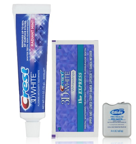 RUN! FREE Crest 3D White Tooth Whitening Sample Kit after $4.99 Credit!