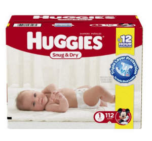 Huggies Snug & Dry Size 1 Diapers 112-Count Just $17.75!