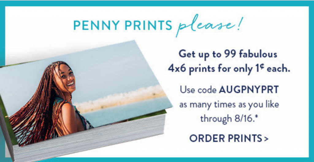 Penny Prints Are Back At Snapfish! Get 99 4×6 Prints For Just $0.01 Each!