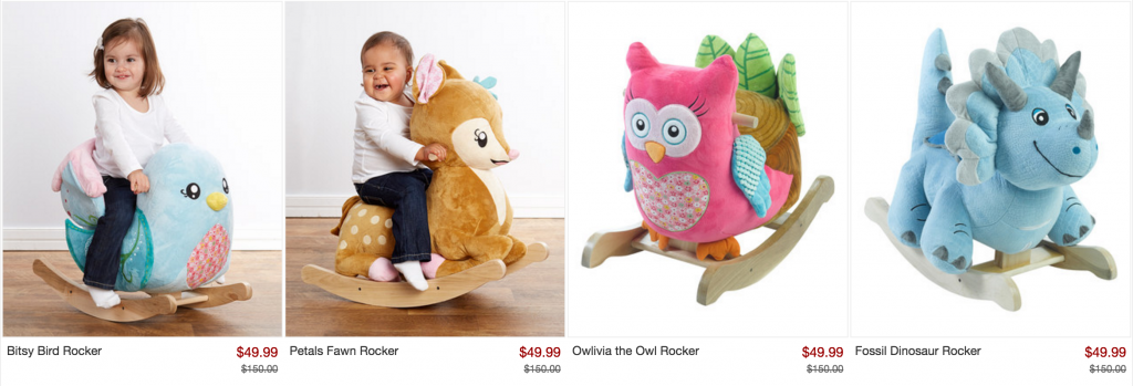 Adorable Rockabye Rockers Just $49.99 On Zulily! (Regularly $150.00)