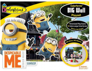 Hurry! Colorforms Despicable Me BIG Wall Playset Just $9.99!
