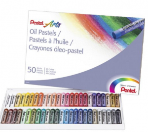 Pentel Arts Oil Pastels, 50 Color Set Just $3.98 As An Add-On Item!