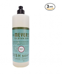 Mrs. Meyers Dish Soap Basil 3-Pack Just $7.48 As Add-On Item!