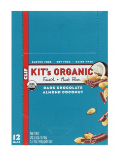 Amazon Add-On Item: Clif Kit’s Organic Fruit & Nut Bar, Dark Chocolate Almond Coconut 12 Bars $9.79!