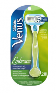 Hot! Amazon Prime Members Get The Venus Embrace Razor With Two Cartridges For Just $0.44 Shipped As Add-On Item!