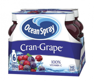Ocean Spray Cran-Grape Juice 6-Pack Just $3.98 As An Add-On Item!