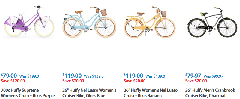 Big Bike Clearance at Walmart! Cruiser Bikes for only $79! (Reg. $199)