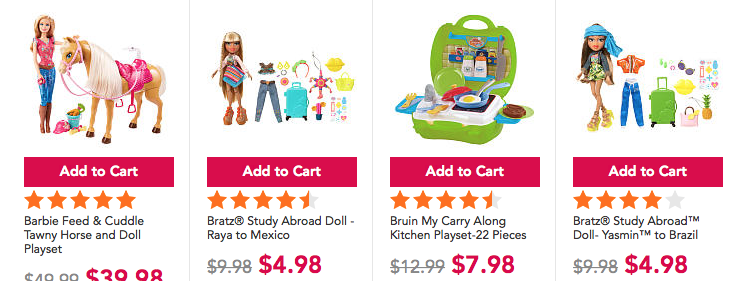 Huge Toy Clearance Starts Now at Toys R Us! Prices start at only $2.00!