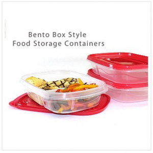 Bento Box Food Storage Containers One Set Of 3 For Just $4.99 Or Six Sets For $3.99 Each Plus, FREE Shipping!