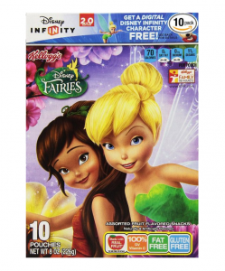 Kellogg’s Disney Fairies Fruit Snacks 10-Pouches 10-Pack Just $14.93!